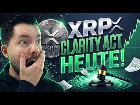 XRP AUSBRUCH - Clarity Act wird HEUTE entschieden!