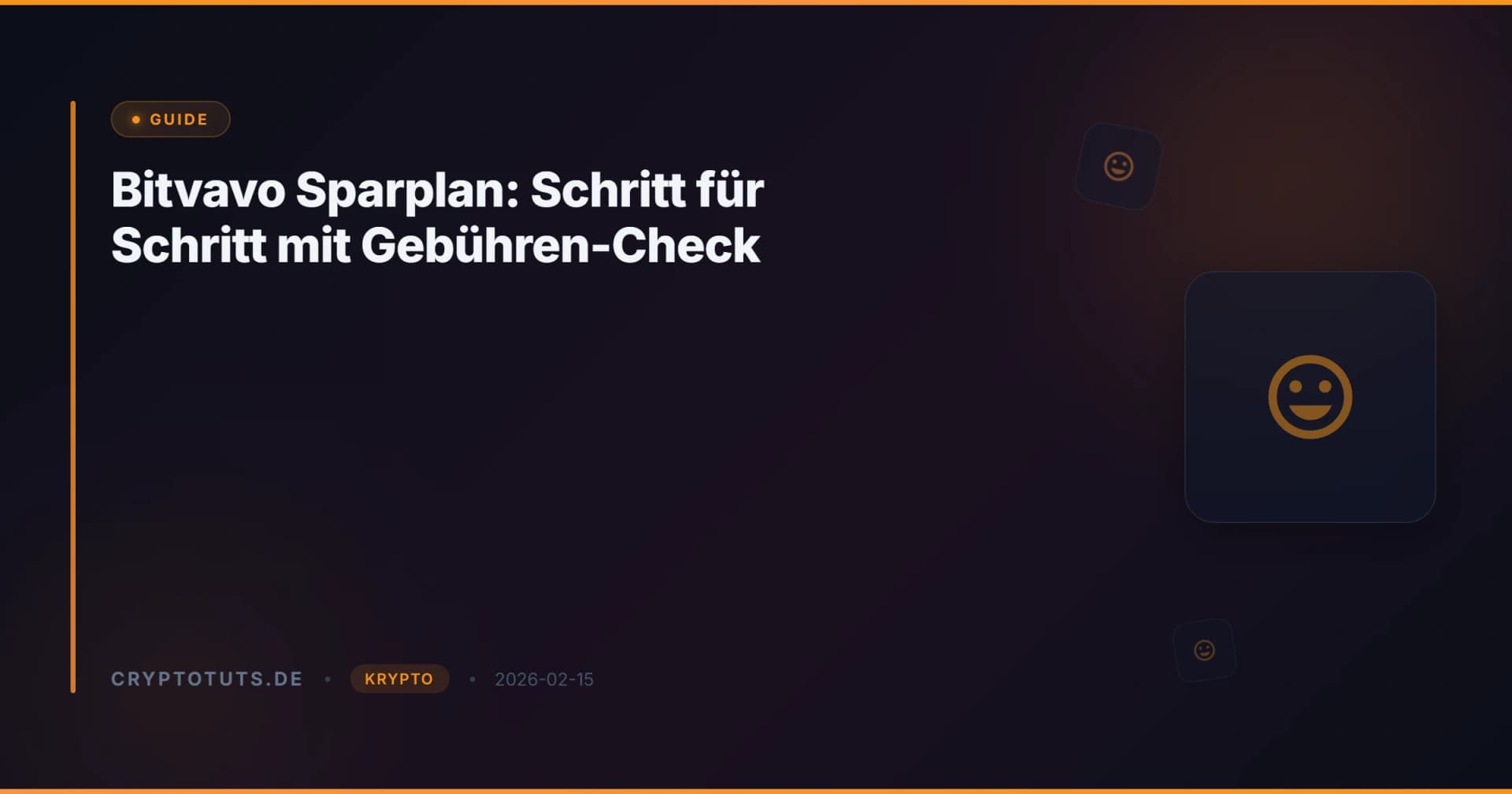 Bitvavo Sparplan einrichten 2026: Guide