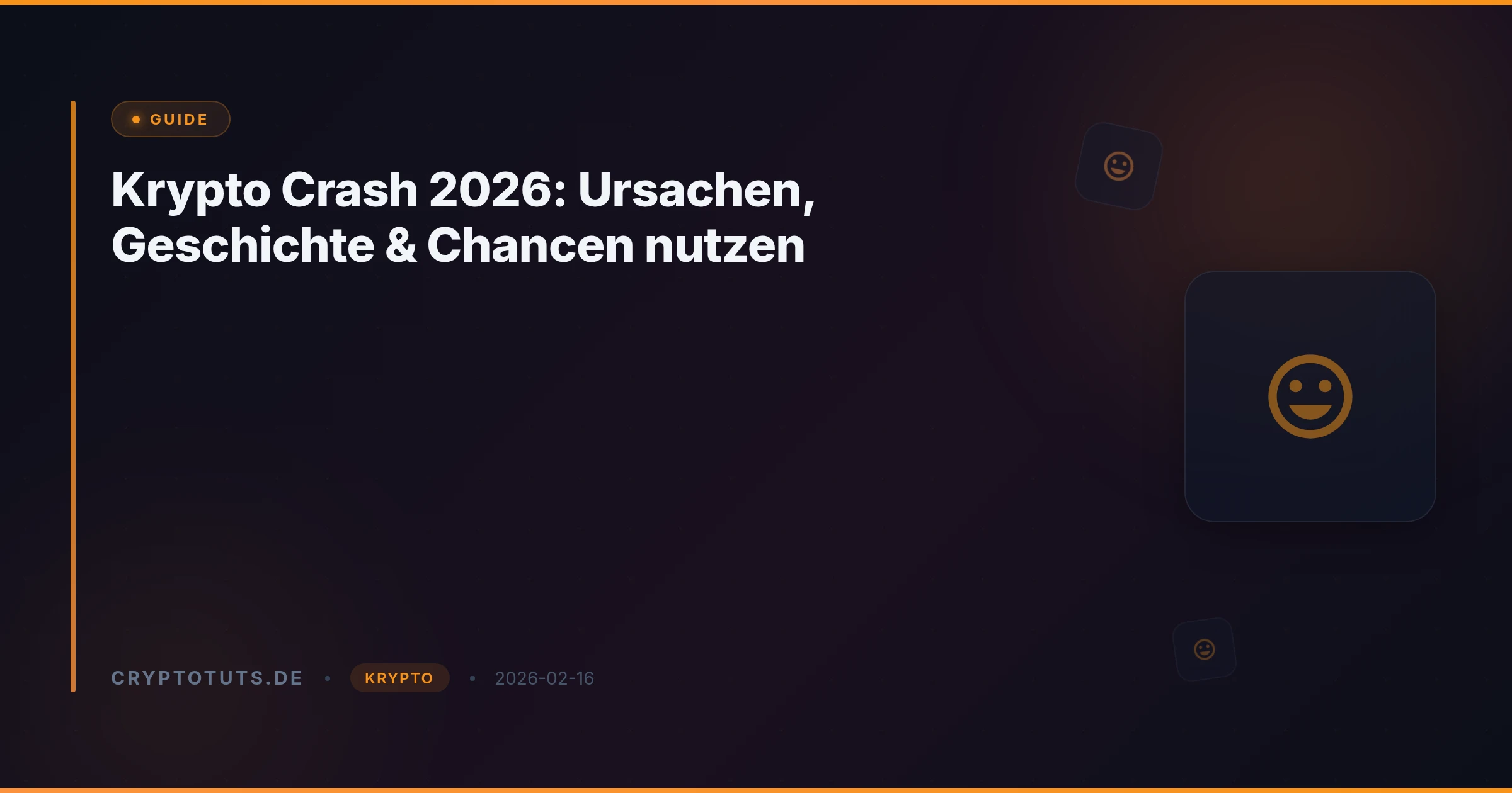 Krypto Crash 2026: Ursachen & Chancen