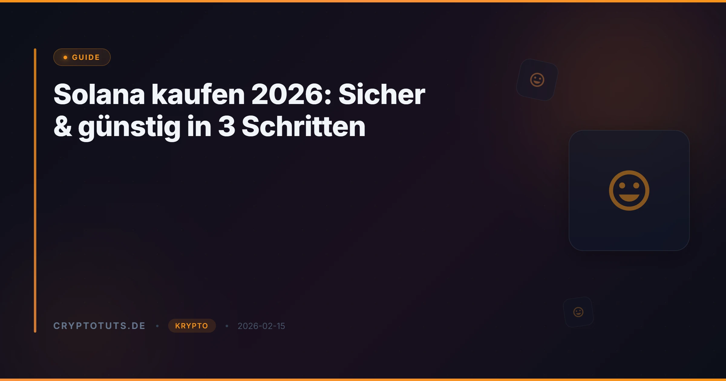 Solana kaufen 2026: Sicher & günstig in 3 Schritten