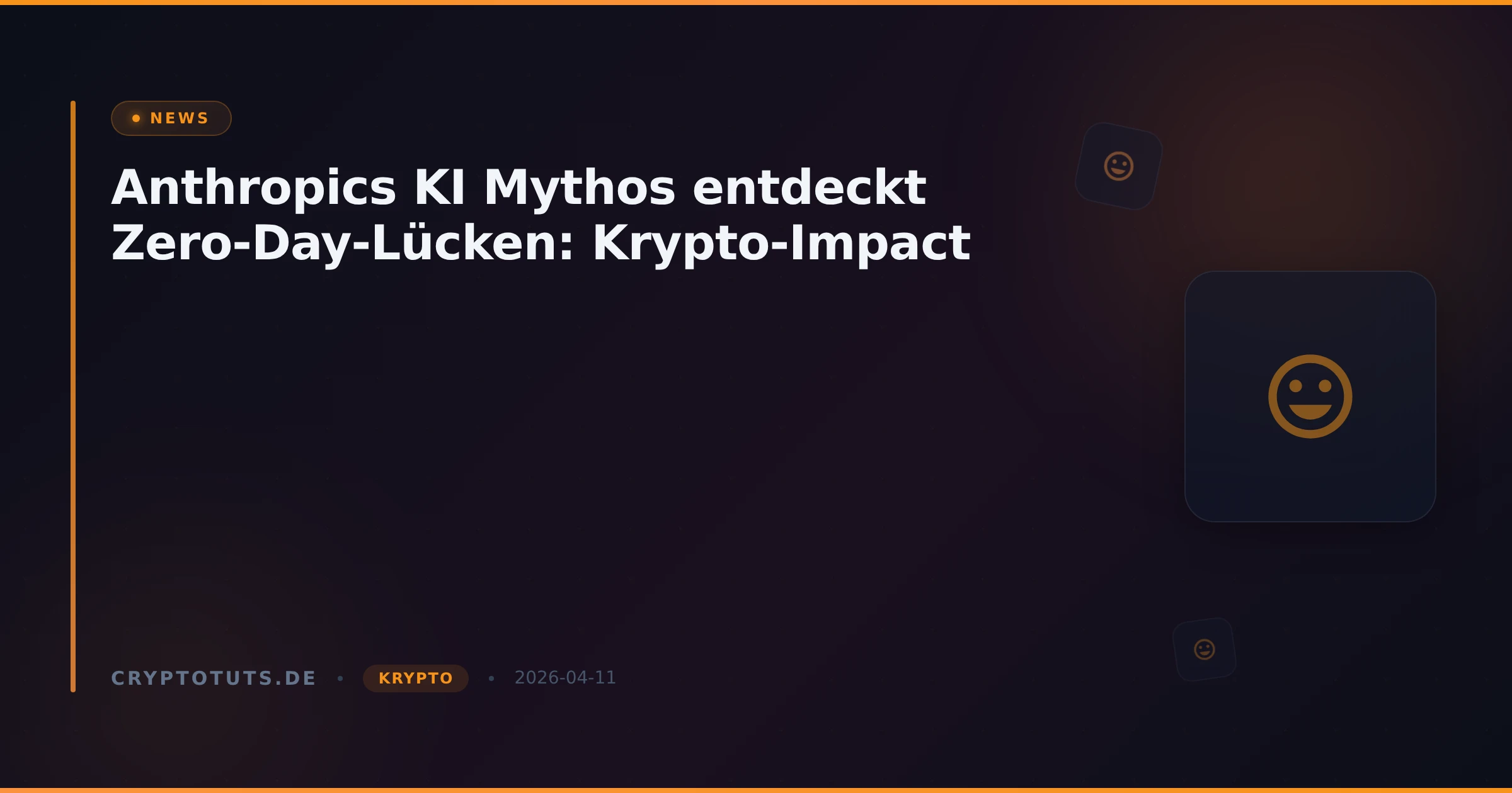 Anthropics KI Mythos entdeckt Zero-Day-Lücken: Krypto-Impact