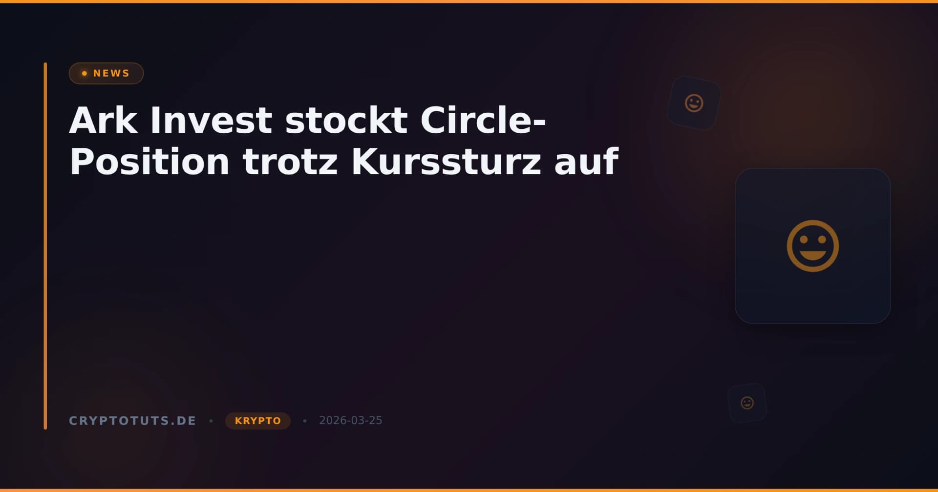 Ark Invest stockt Circle-Position trotz Kurssturz auf