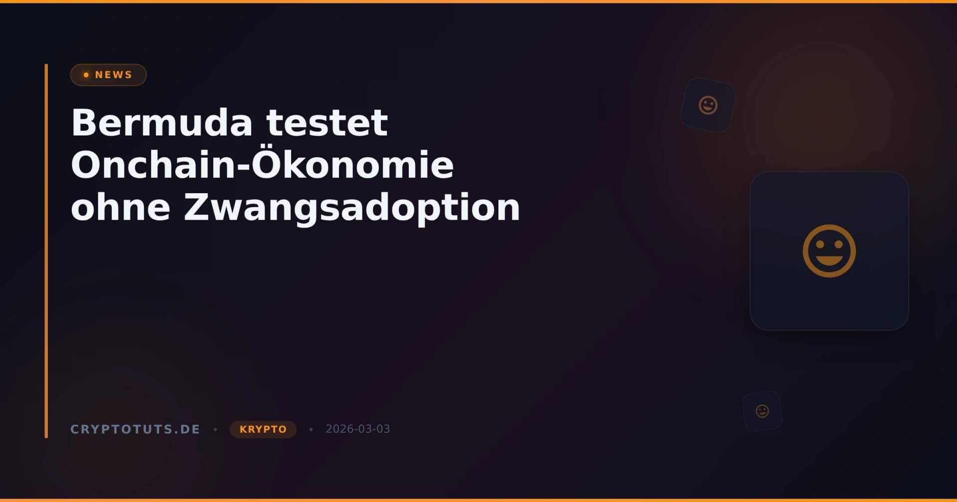 Bermuda testet Onchain-Ökonomie ohne Zwangsadoption