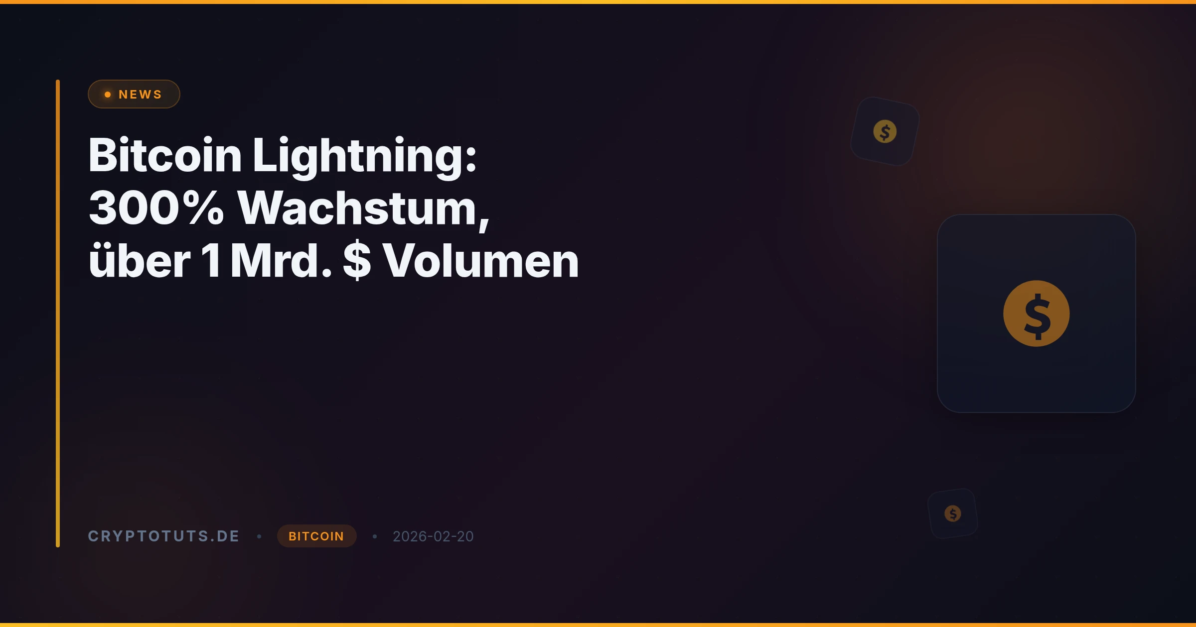 Bitcoin Lightning: 300% Wachstum, über 1 Mrd. $ Volumen