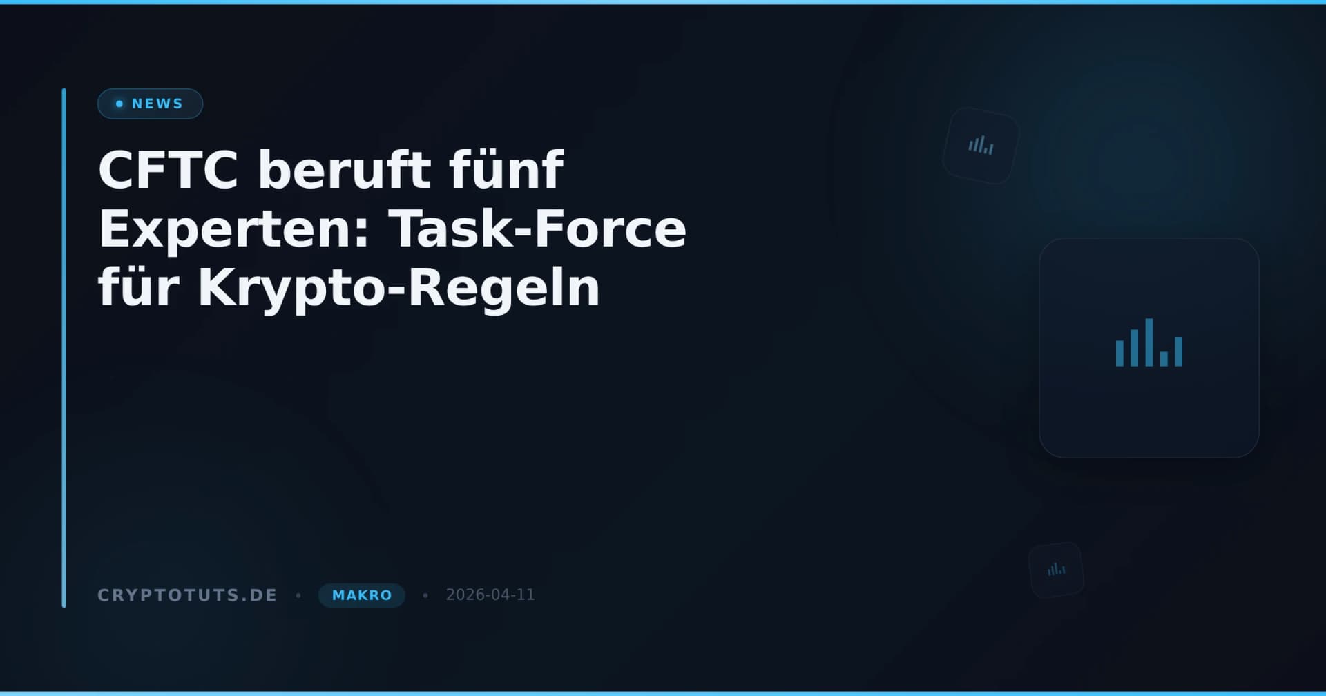 CFTC beruft fünf Experten: Task-Force für Krypto-Regeln