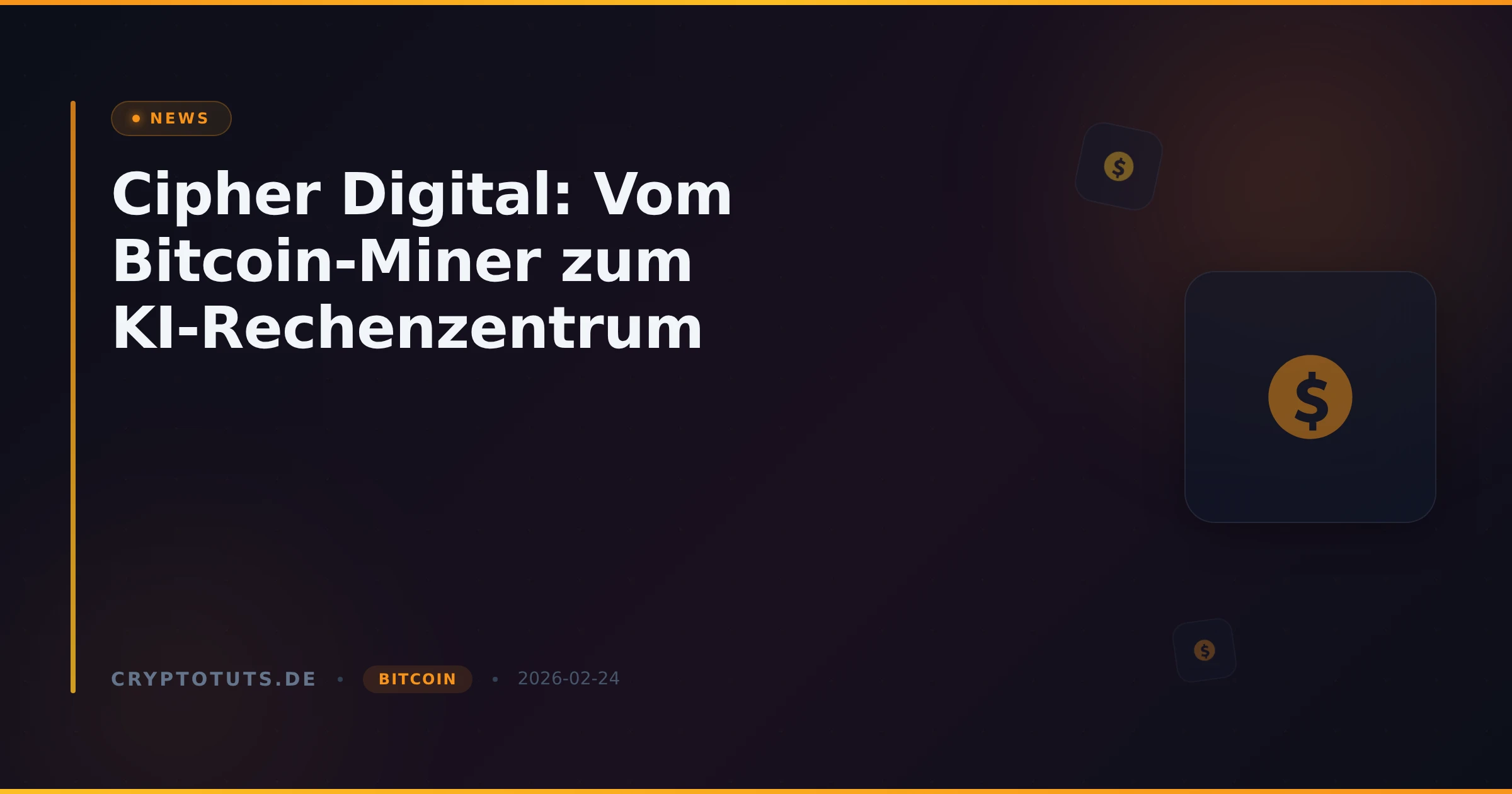 Cipher Digital: Vom Bitcoin-Miner zum KI-Rechenzentrum