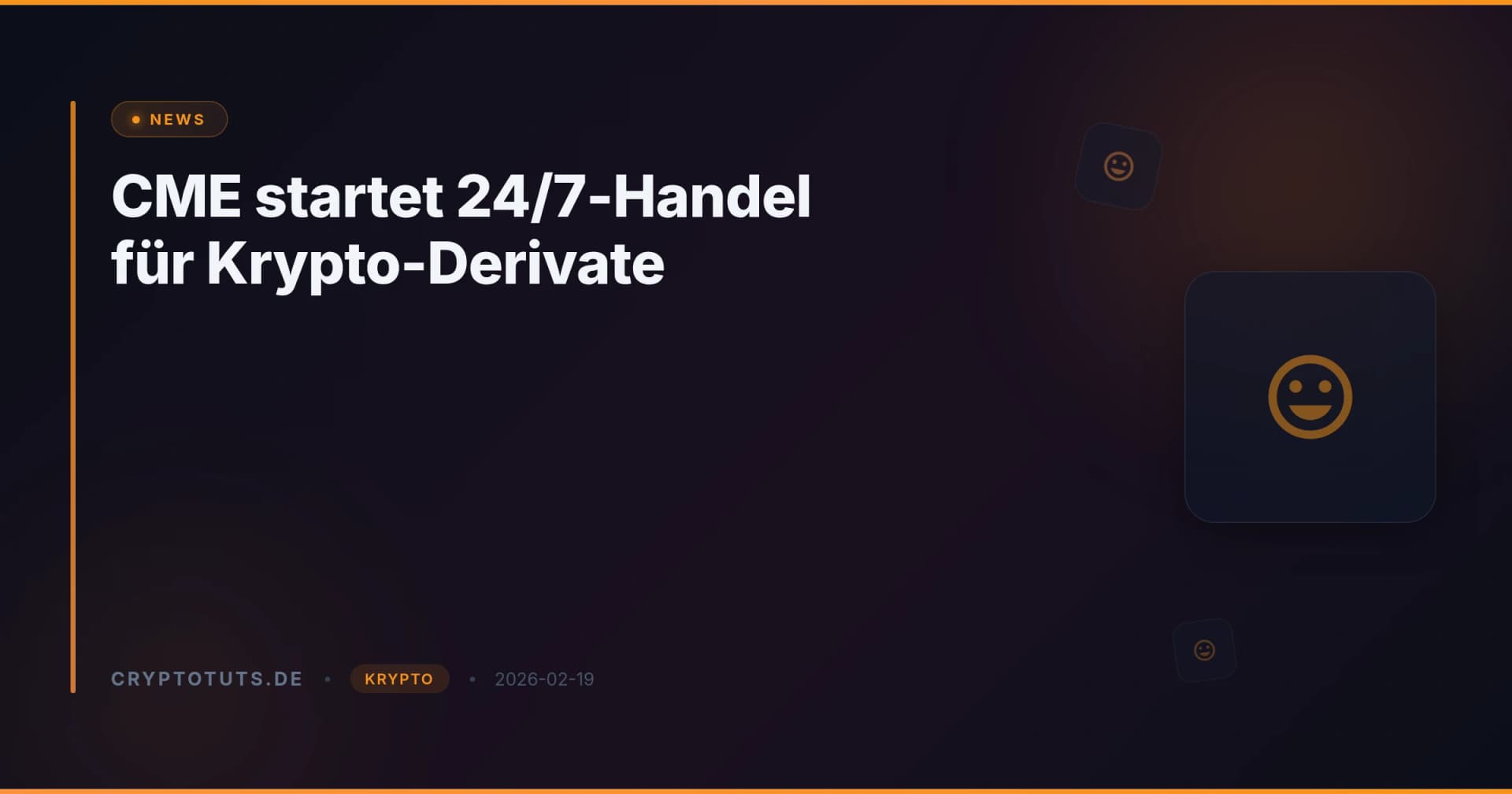 CME startet 24/7-Handel für Krypto-Derivate