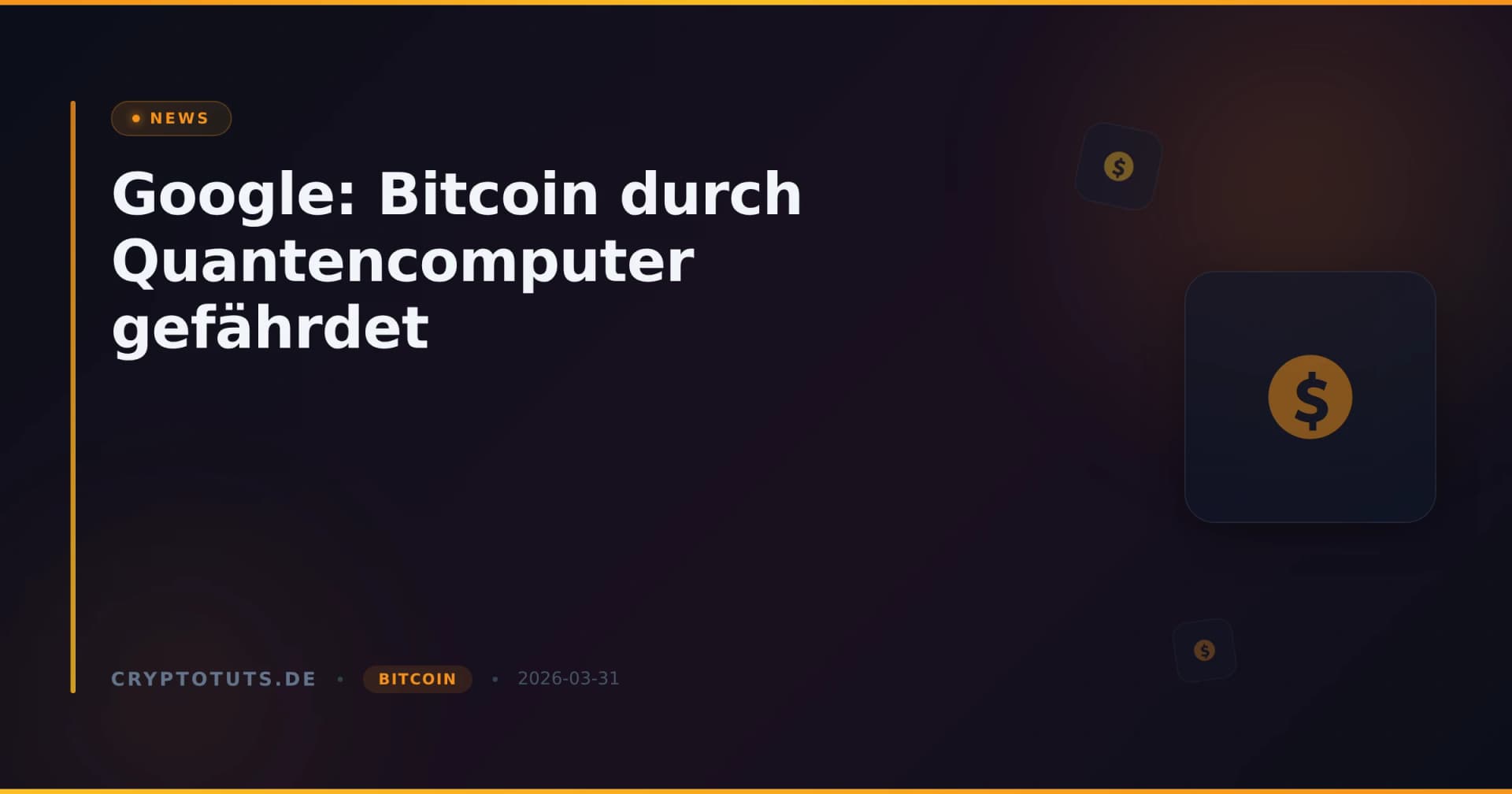 Google: Bitcoin durch Quantencomputer gefährdet