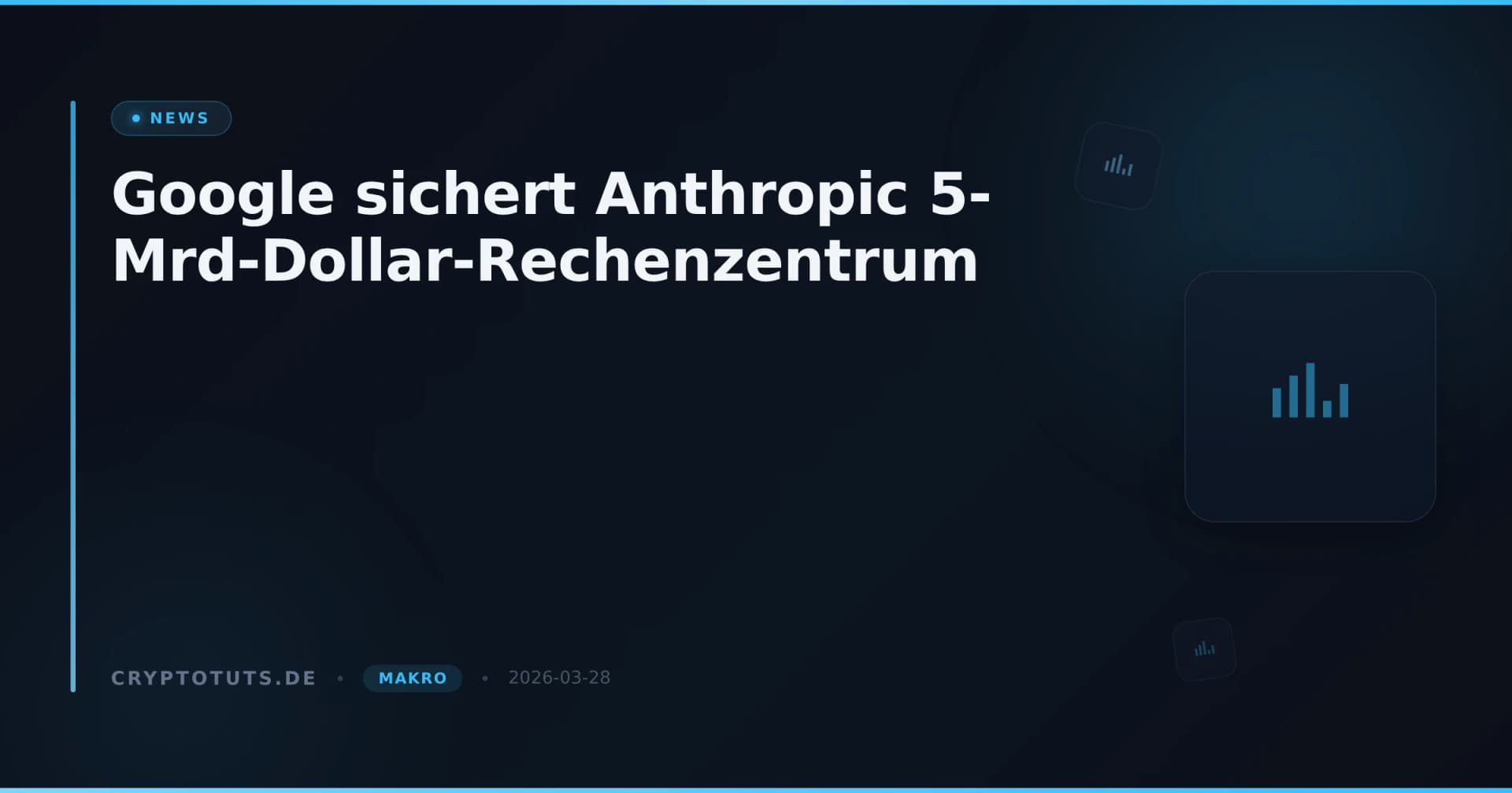 Google sichert Anthropic 5-Mrd-Dollar-Rechenzentrum