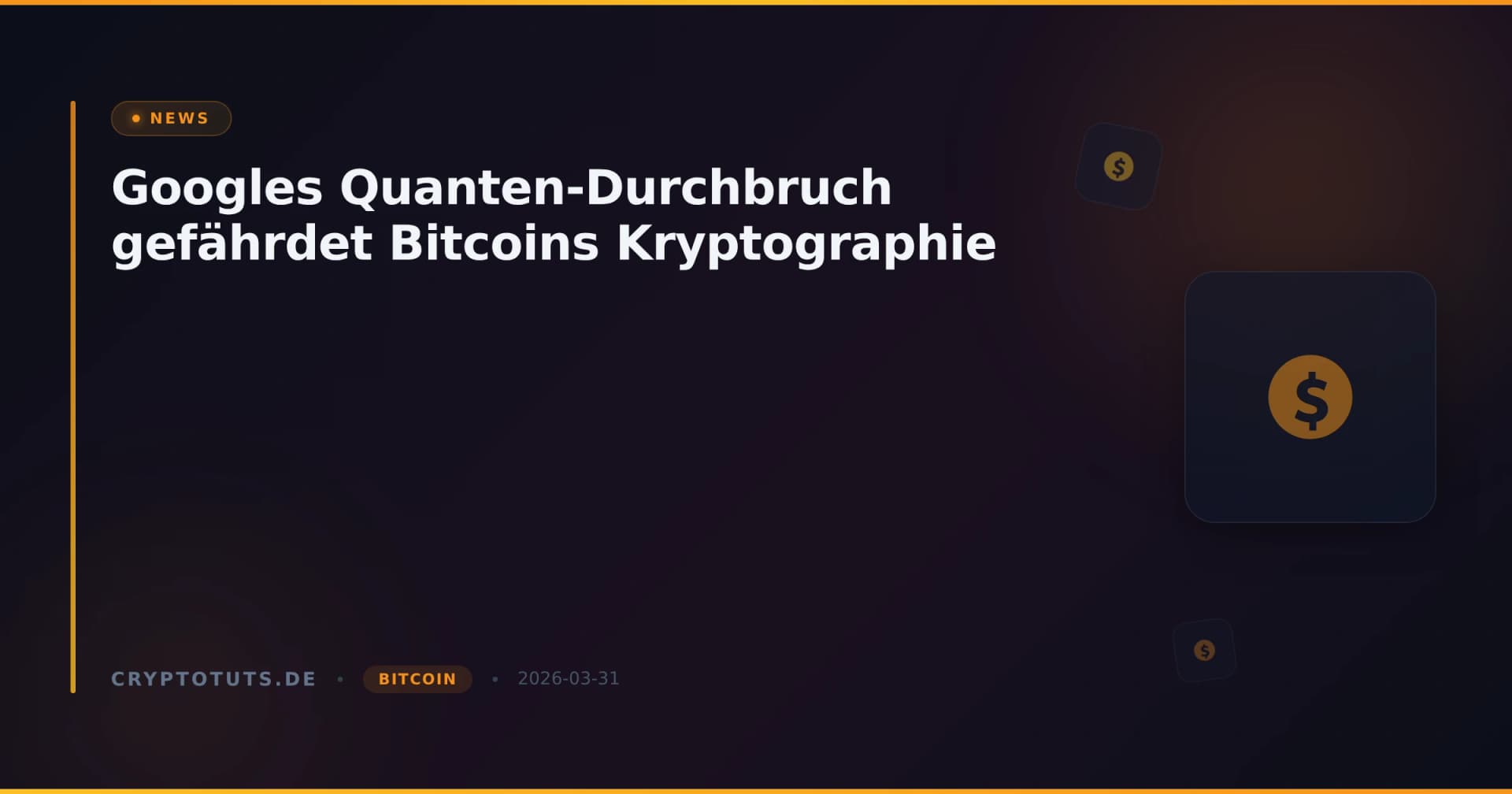 Googles Quanten-Durchbruch gefährdet Bitcoins Kryptographie