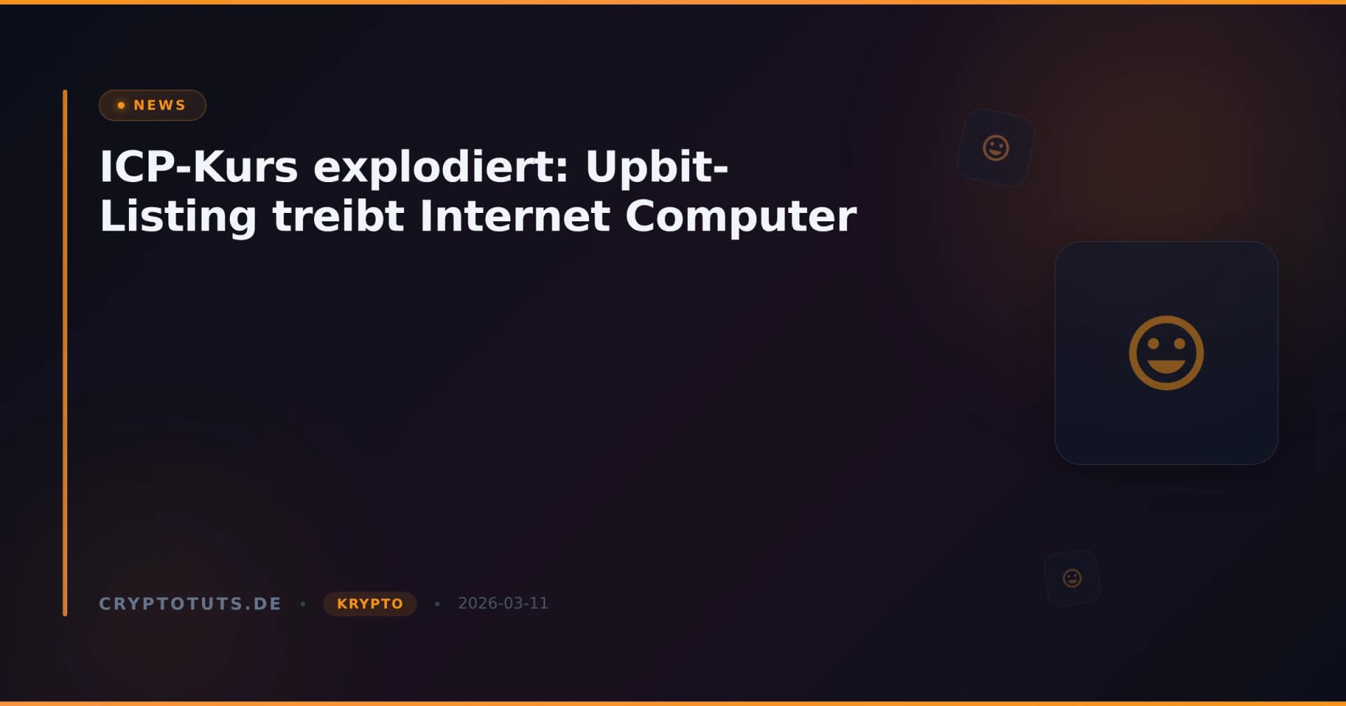 ICP-Kurs explodiert: Upbit-Listing treibt Internet Computer