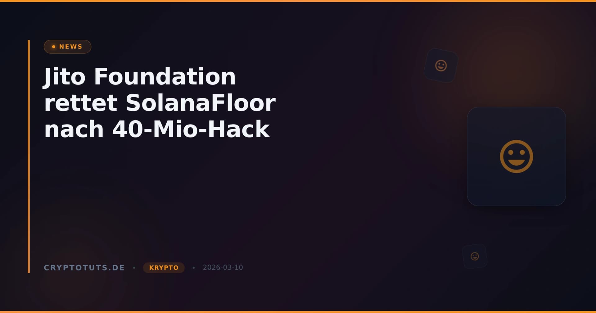 Jito Foundation rettet SolanaFloor nach 40-Mio-Hack