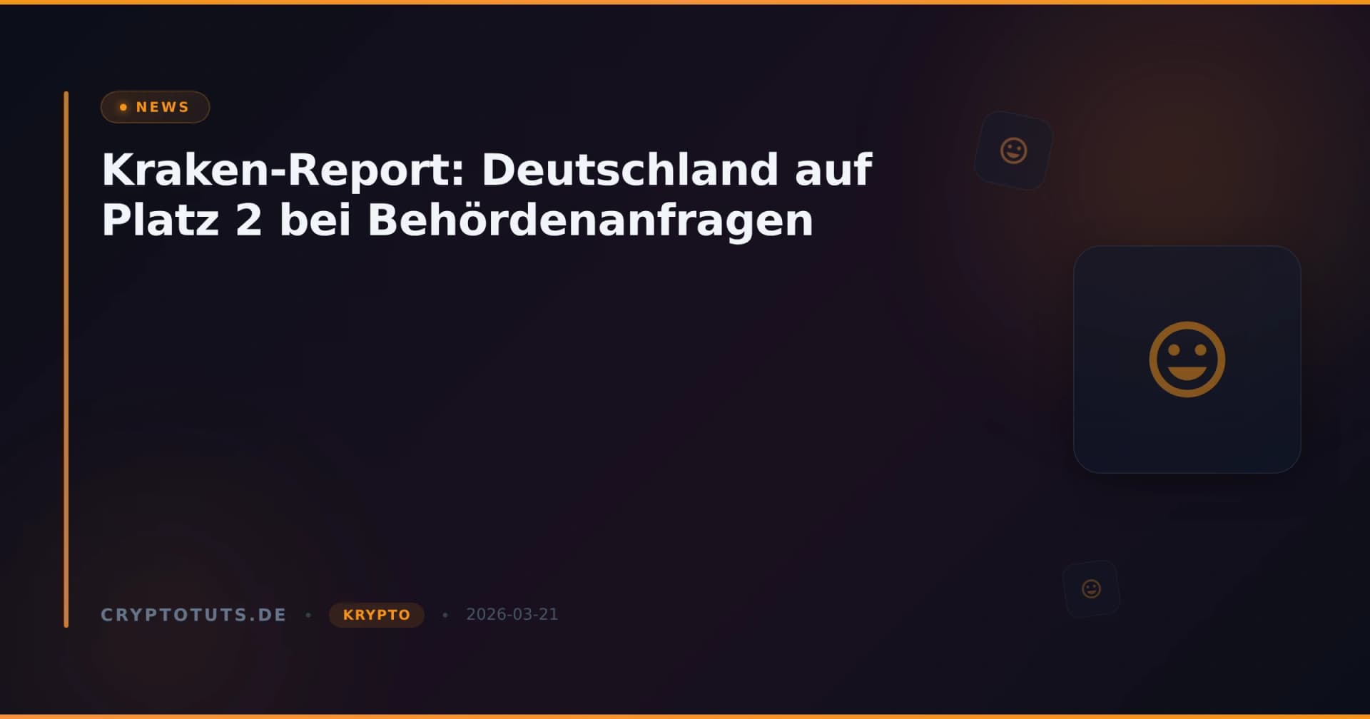 Kraken-Report: Deutschland auf Platz 2 bei Behördenanfragen