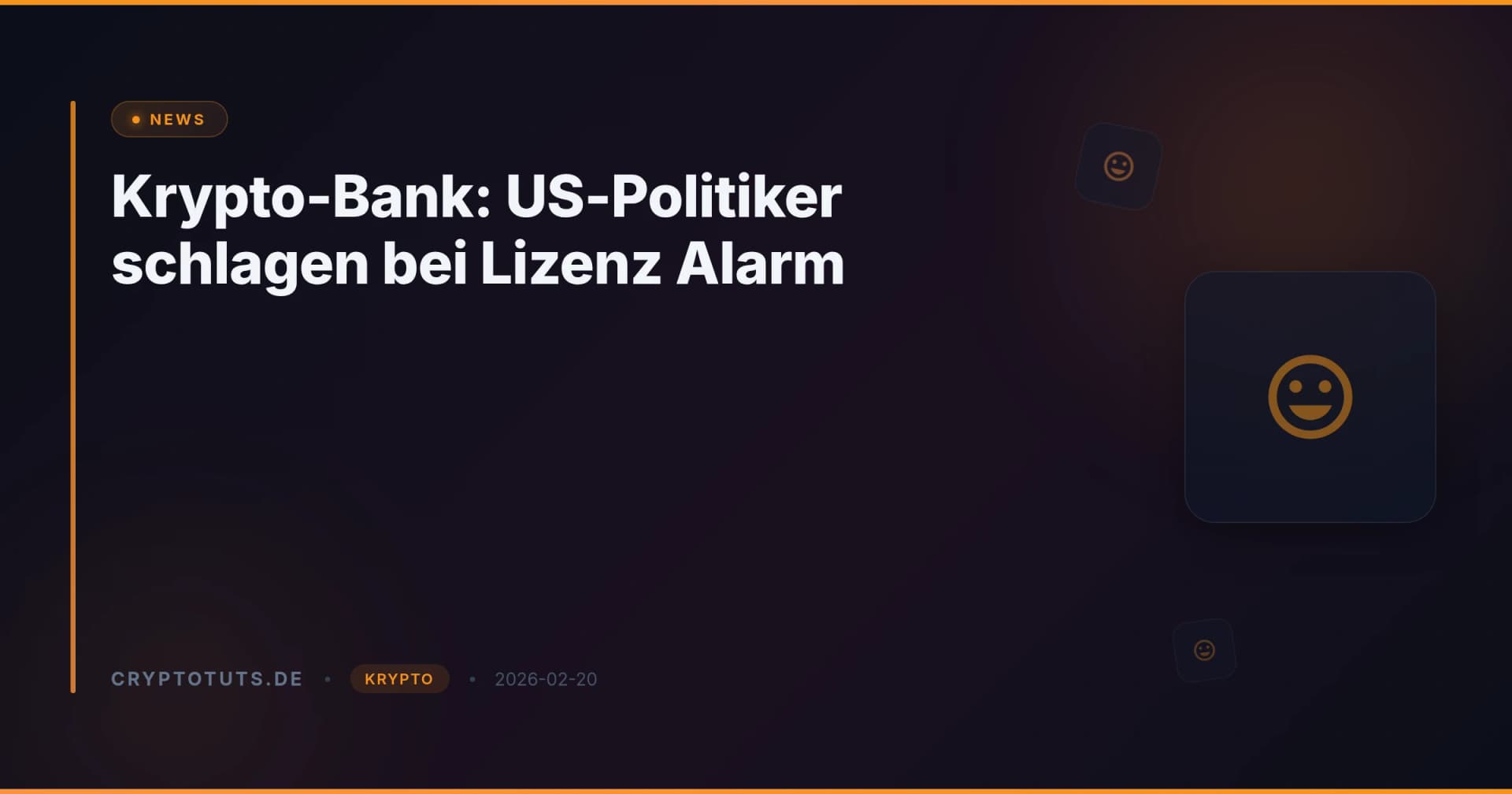 Krypto-Bank: US-Politiker schlagen bei Lizenz Alarm