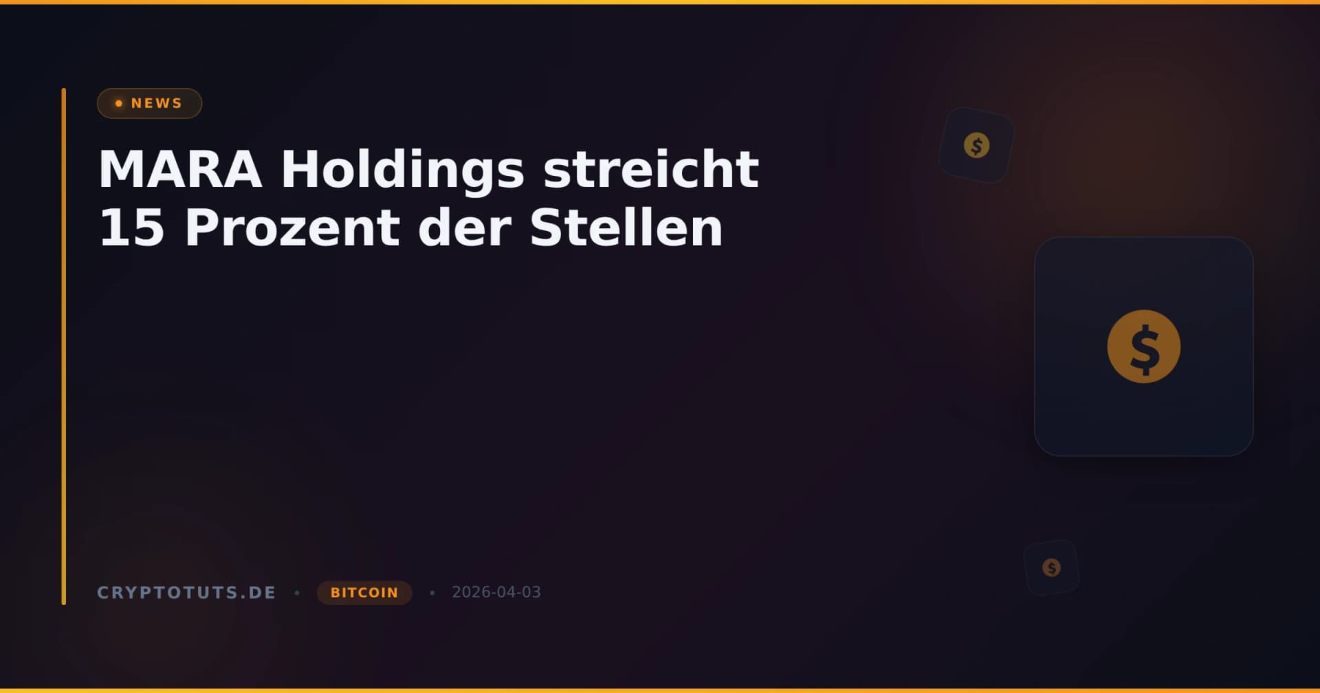 MARA Holdings streicht 15 Prozent der Stellen
