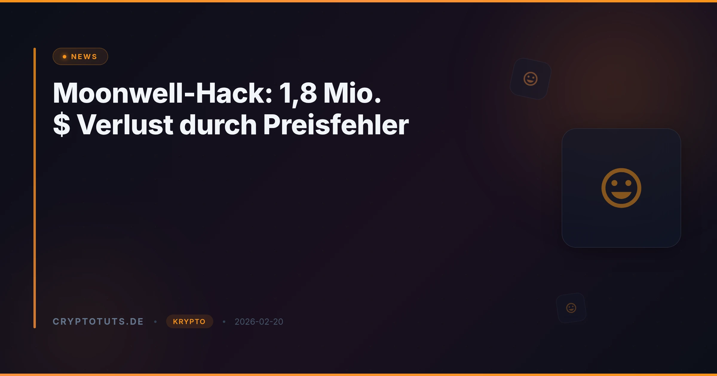 Moonwell-Hack: 1,8 Mio. $ Verlust durch Preisfehler