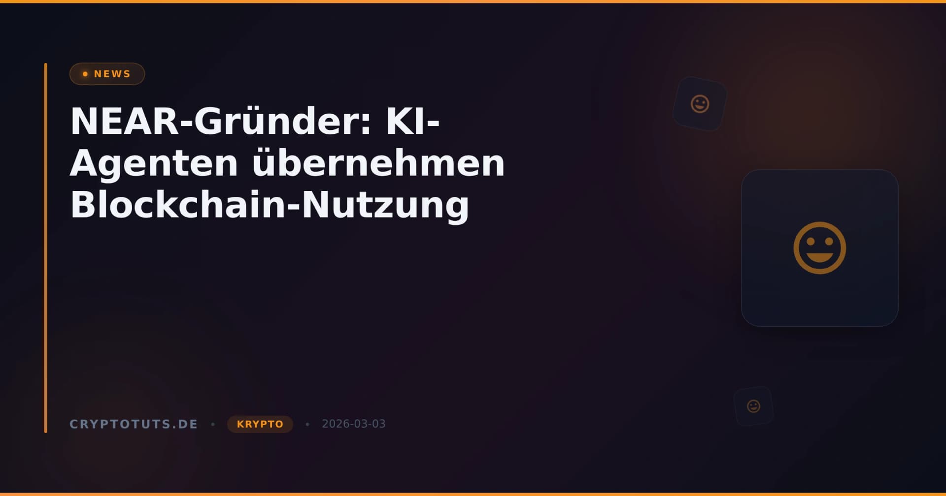 NEAR-Gründer: KI-Agenten übernehmen Blockchain-Nutzung