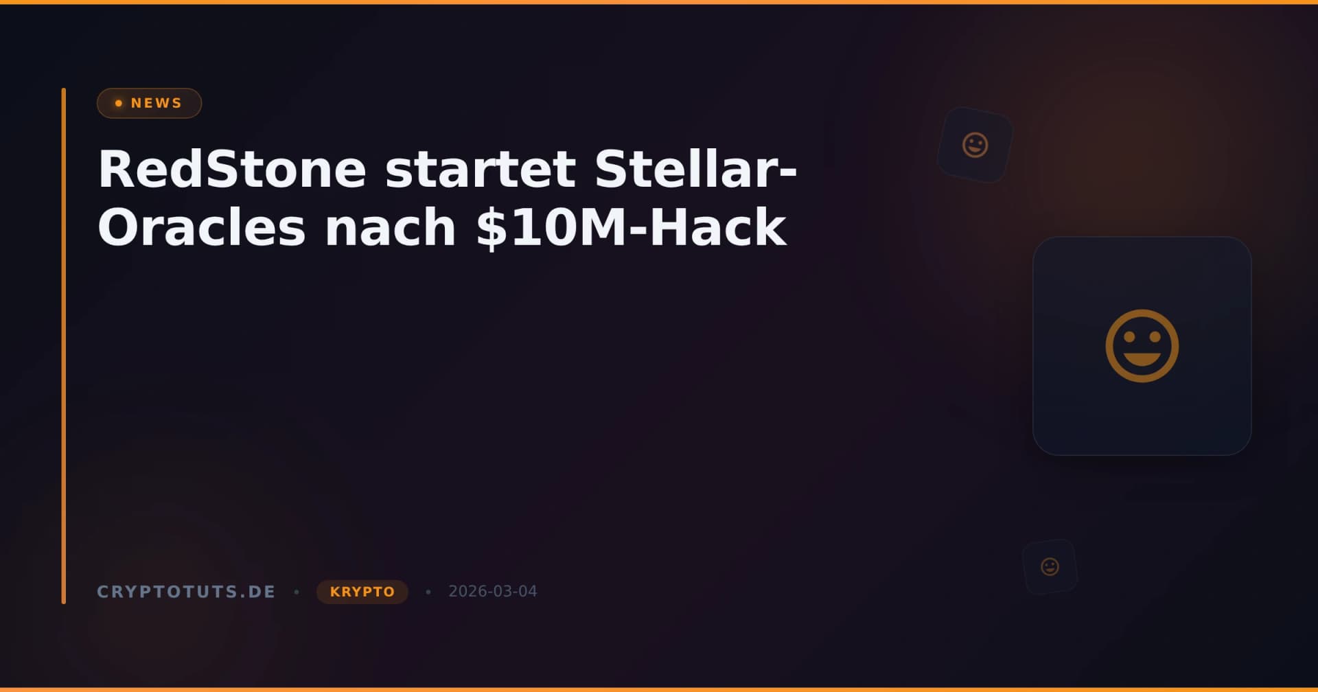 RedStone startet Stellar-Oracles nach $10M-Hack