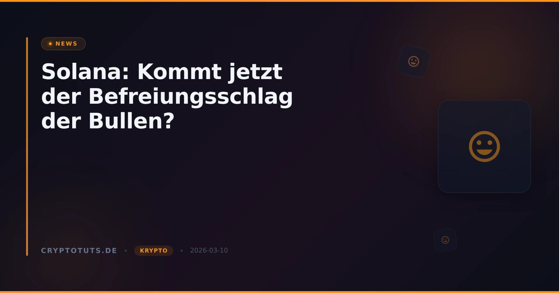 Solana: Kommt jetzt der Befreiungsschlag der Bullen?