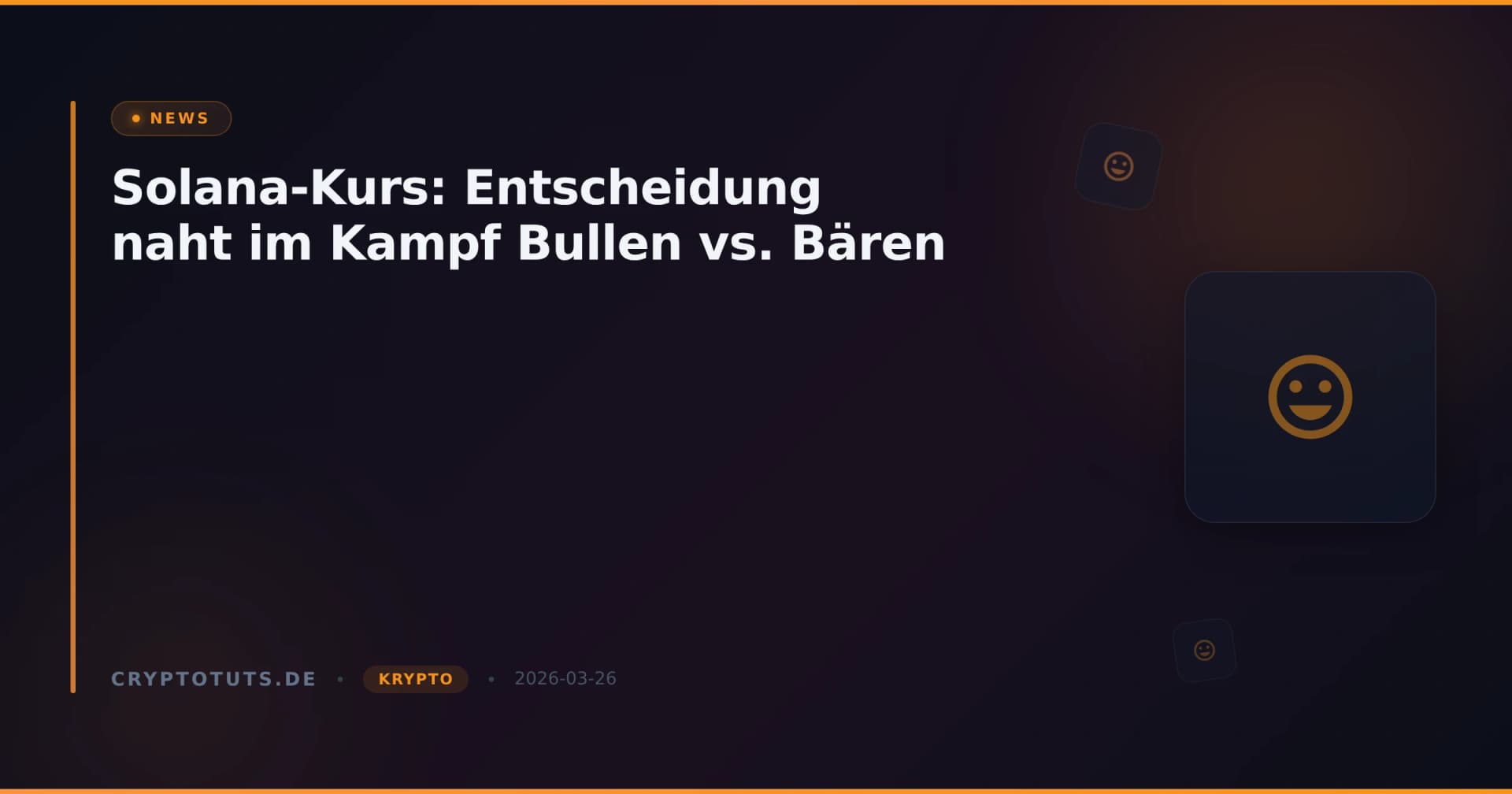 Solana-Kurs: Entscheidung naht im Kampf Bullen vs. Bären