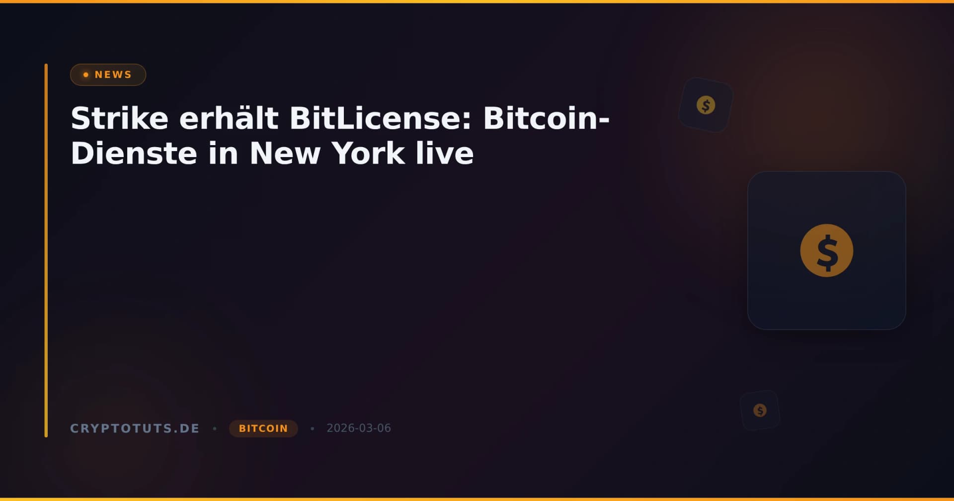 Strike erhält BitLicense: Bitcoin-Dienste in New York live