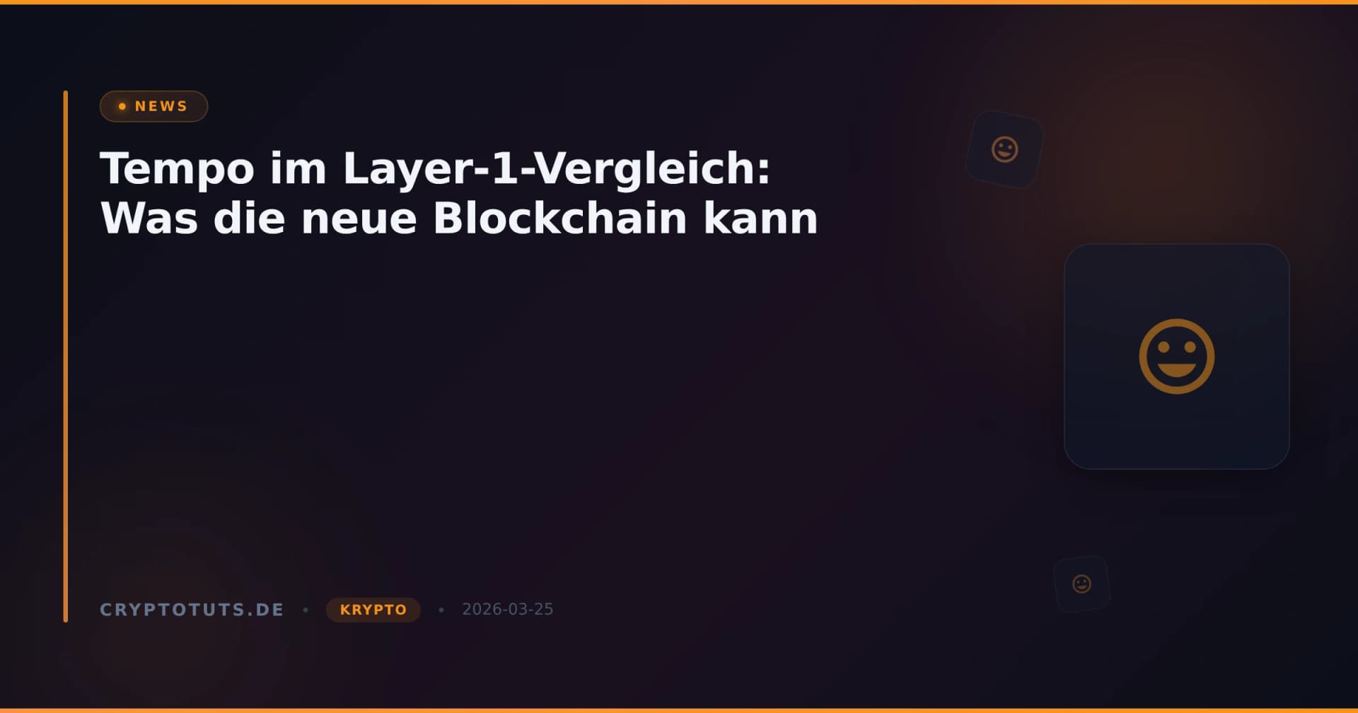 Tempo im Layer-1-Vergleich: Was die neue Blockchain kann
