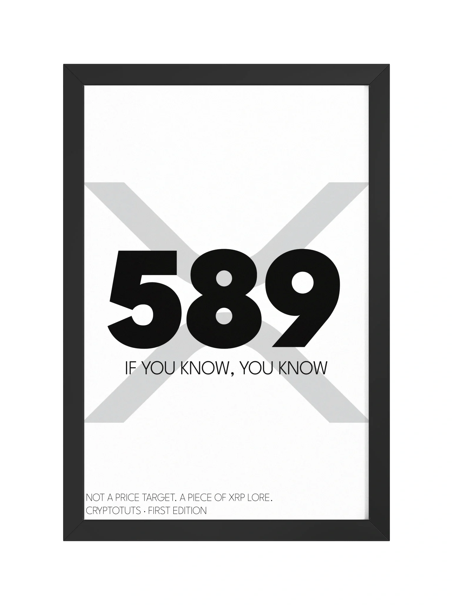 XRP 589 Poster · Gerahmt