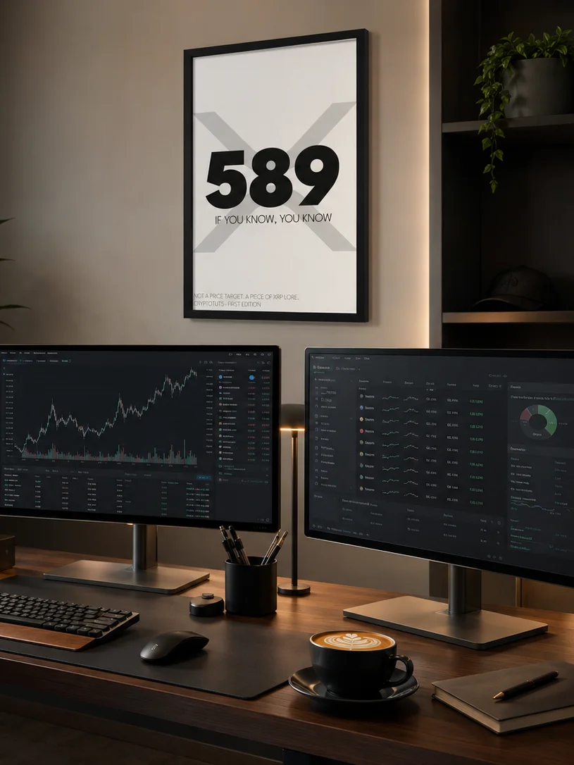 XRP 589 Poster · Gerahmt, Ansicht 3