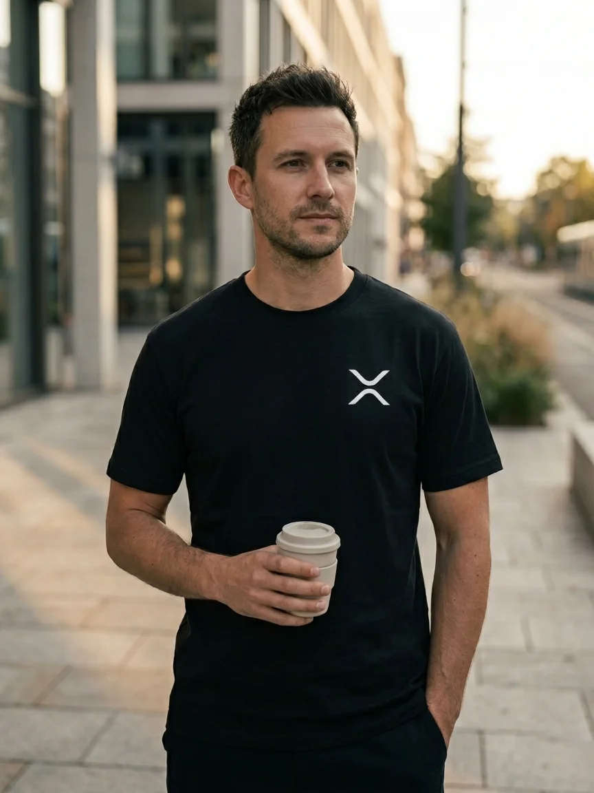 XRP Shirt · Bestickt, Ansicht 3