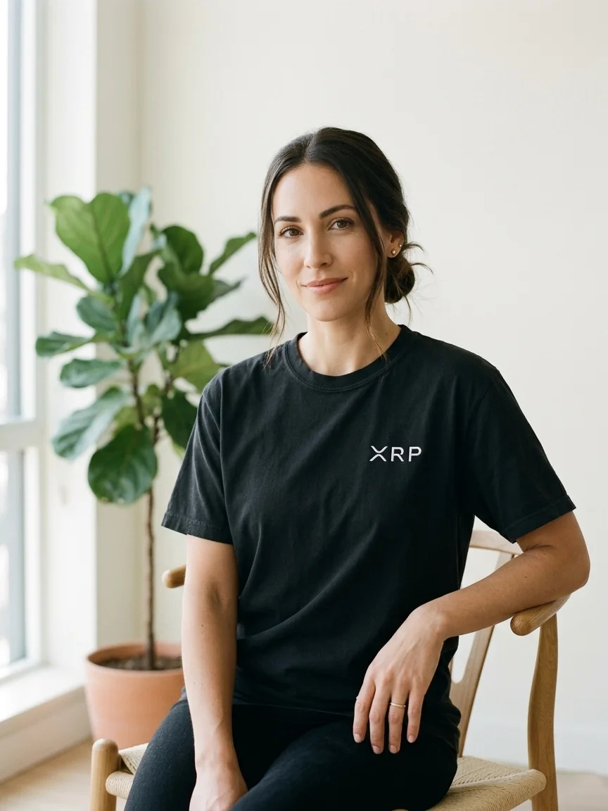 XRP Schriftzug Shirt · Bestickt, Ansicht 4